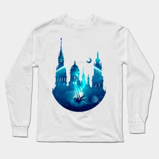 Astronaut Castle Long Sleeve T-Shirt